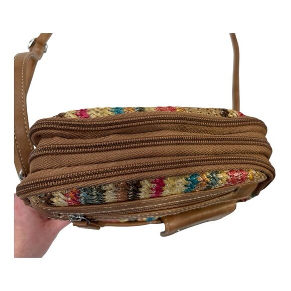 Multi Sac Colorful Stripes Crossbody Mini Bag - Picture 6 of 10